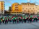 L'estrema destra in piazza Repubblica: «Questo è il simbolo dell'anti italianità, difendiamo la nostra città»