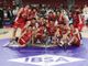 La Pallacanestro Varese Academy festeggia la vittoria (foto di Lega Basket)