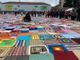 Nella foto di Gianluca Bertoni una magnifica coperta cucita a mano: domani con Varese in maglia a Villa Mylius tutti potranno riuscirci