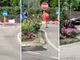 Le foto del tragico incidente con la moto a terra su via Matteotti, all'incrocio con via Toce tra Varese e Casciago
