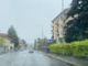 Viale Borri oggi attorno alle 17 si presentava così