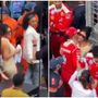 Kim Kardashian a Montecarlo, 'ruba' asciugamano ad Antonelli e bacia Hamilton Kim Kardashian a Montecarlo, 'ruba' asciugamano ad Antonelli e bacia Hamilton