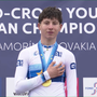 Inno di Mameli e medaglia d'oro per il bustocco Luca Ferro, campione europeo di ciclocross