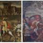 I due dipinti ritrovati dai carabinieri I due dipinti ritrovati dai carabinieri
