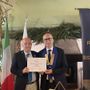 Carlo Casavecchia e il governatore Stefano Artese Carlo Casavecchia e il governatore Stefano Artese