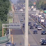 Le code in Autolaghi in conseguenza dell'incidente viste dalla webcam di Autostrade per l'Italia