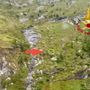 I vigili del fuoco in azione a Macugnaga I vigili del fuoco in azione a Macugnaga