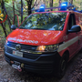 Le operazioni di soccorso del parapendista precipitato su un albero a Cittiglio Le operazioni di soccorso del parapendista precipitato su un albero a Cittiglio