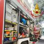Fiamme in un capannone di Olgiate Olona: in azione i vigili del fuoco Fiamme in un capannone di Olgiate Olona: in azione i vigili del fuoco