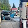 Busto, furgone prende fuoco: scattano i soccorsi Busto, furgone prende fuoco: scattano i soccorsi