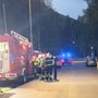 Le squadre di soccorso impegnate nelle ricerche Le squadre di soccorso impegnate nelle ricerche