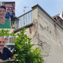 La sede della Lega di Busto in via Culin. Nei riquadri, Giuseppina Basalari e Maurizio Scuri