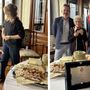 Maria Pozzi festeggiata in famiglia e con il vicesindaco Folegani e il consigliere Geminiani