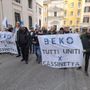 (foto d'archivio di una manifestazione dei lavoratori della Beko a Roma)
