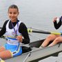 La premiazione del 2 senza Under 17 di Arianna Teli e Clio Rovera