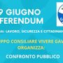 &quot;Vivere Gavirate&quot; organizza un incontro sui referendum dell'8 e 9 giugno: a confronto le ragioni dei Sì e dei No