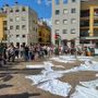 Cittadini in piazza a Malnate nell'ultima manifestazione per dire no all'orrore in corso a Gaza