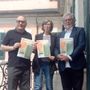 Enzo Laforgia, Elena Castiglioni e Emilio Paccioretti a Palazzo Estense