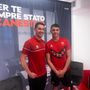 Matteo Librizzi insieme al gm Zach Sogolow