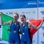 Alice Codato in trionfo nel due senza