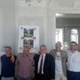 Alcuni dei protagonisti della bellissima iniziativa di Urban Art presentata oggi a Villa Recalcati