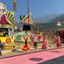 Un'attrazione del luna park di Luino