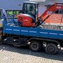 Ritrovato e recuperato il camion con escavatore rubato al fratello dell'ex deputato Matteo Bianchi
