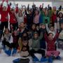 Gioia sul ghiaccio anche in un'estate bollente all'Acinque Sport Camp in corso al palaghiaccio