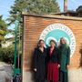 Da sinistra: le organizzatrici dell’evento Ester Papa, Paola Biavaschi e Cristina Morosini