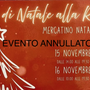 Annullato il mercatino di Natale alla Rasa causa maltempo Annullato il mercatino di Natale alla Rasa causa maltempo