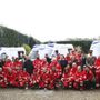 L'inaugurazione delle tre nuove ambulanze della Croce Rossa Valceresio