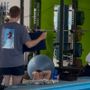 Alcuni momenti dell'allenamento della GB Rowing Team alla Schiranna