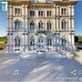 Un'immagine esterna di Villa Andrea a Ville Ponti presa dal tour virtuale