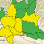 L'allerta gialla per temporali forti della protezione civile in vigore dalle 15 di oggi per ora riguarda il sud della nostra provincia L'allerta gialla per temporali forti della protezione civile in vigore dalle 15 di oggi per ora riguarda il sud della nostra provincia