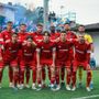 La Solbia che ha battuto il Saronno 3-0 nella finale del girone A di Eccellenza (foto Samuele Lucchi - Solbiatese calcio 1911)