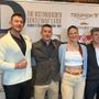 Da sinistra: Lorenzo Fognani, Leonardo Bossi, Paola Durante e Massimo Magnoni durante la presentazione dell'evento in Camera di Commercio a Varese Da sinistra: Lorenzo Fognani, Leonardo Bossi, Paola Durante e Massimo Magnoni durante la presentazione dell'evento in Camera di Commercio a Varese