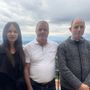 Incontro al Sacro Monte tra Stefania Bardelli, leader del Mav, Massimo Piccinelli, coordinatore del movimento, e il parroco don Eros Monti Incontro al Sacro Monte tra Stefania Bardelli, leader del Mav, Massimo Piccinelli, coordinatore del movimento, e il parroco don Eros Monti