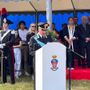 Il comandante provinciale dei carabinieri di  Varese Marco Gagliardo durante il suo discorso