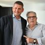 Nicola Riva con Claudio Ferretti a Luino (foto Angela Garro) Nicola Riva con Claudio Ferretti a Luino (foto Angela Garro)