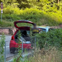 L'impatto nei pressi del laghetto Fonteviva nel primo tratto di viale Valganna
