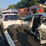 Le foto del primo incidente