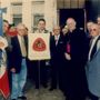 La foto di Solbiate nella storia con la festa per la nomina di monsignor Caprioli, condivisa dal Comune