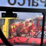 Un momento del salvataggio in un'immagine pubblicata a corredo del post su Facebook da Ismaele Rognoni Un momento del salvataggio in un'immagine pubblicata a corredo del post su Facebook da Ismaele Rognoni