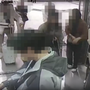 Un fermo immagine del video diffuso dalla Polizia di Stato