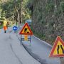 Il tratto di Sp29 all'Alpe Tedesco dove si è verificato il cedimento (foto tratta dalla pagina Facebook del Comune di Valganna) Il tratto di Sp29 all'Alpe Tedesco dove si è verificato il cedimento (foto tratta dalla pagina Facebook del Comune di Valganna)