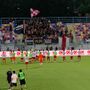 Varese sotto la curva a fine gara