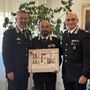 Mornago, il luogotenente Perini si congeda: il grazie del comandante provinciale De Vico