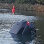 L'auto finita nel lago Ceresio a Lavena Ponte Tresa