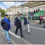 Il sindaco di Varese Davide Galimberti e il presidente della Provincia di Varese Marco Magrini a Bergamo Il sindaco di Varese Davide Galimberti e il presidente della Provincia di Varese Marco Magrini a Bergamo
