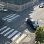 L'auto colpita da quella uscita contromano L'auto colpita da quella uscita contromano